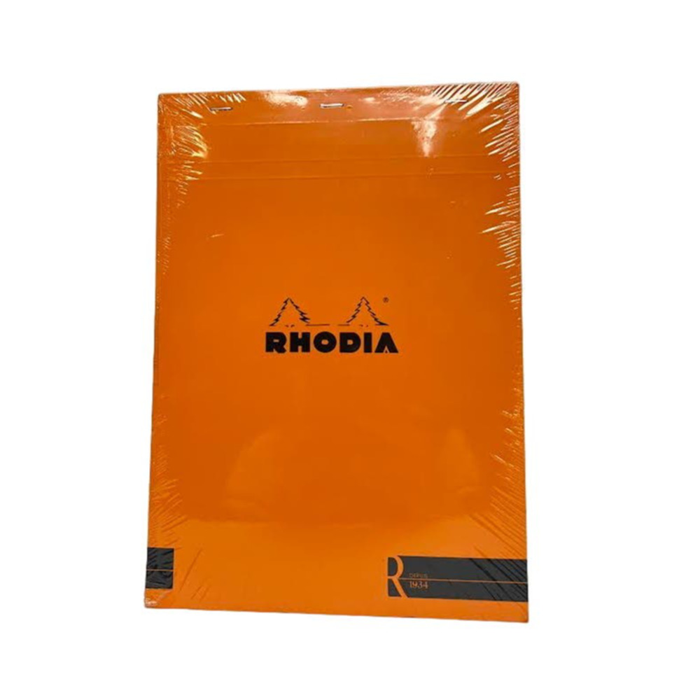 NEW! NOTEPAD BLANK 70 SHEETS ORANGE‎ COVER 2PK